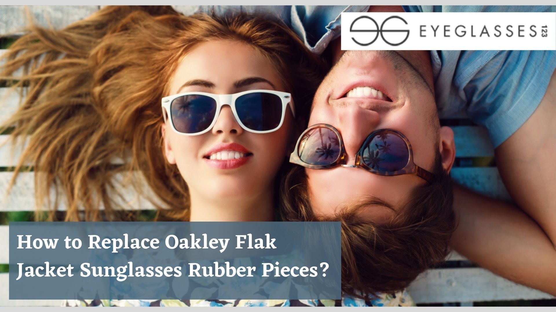 How to Replace Oakley Flak Jacket Sunglasses Rubber Pieces?