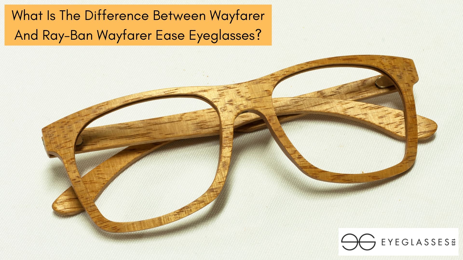What Is The Difference Between Wayfarer And Ray-Ban Wayfarer Ease Eyeglasses?