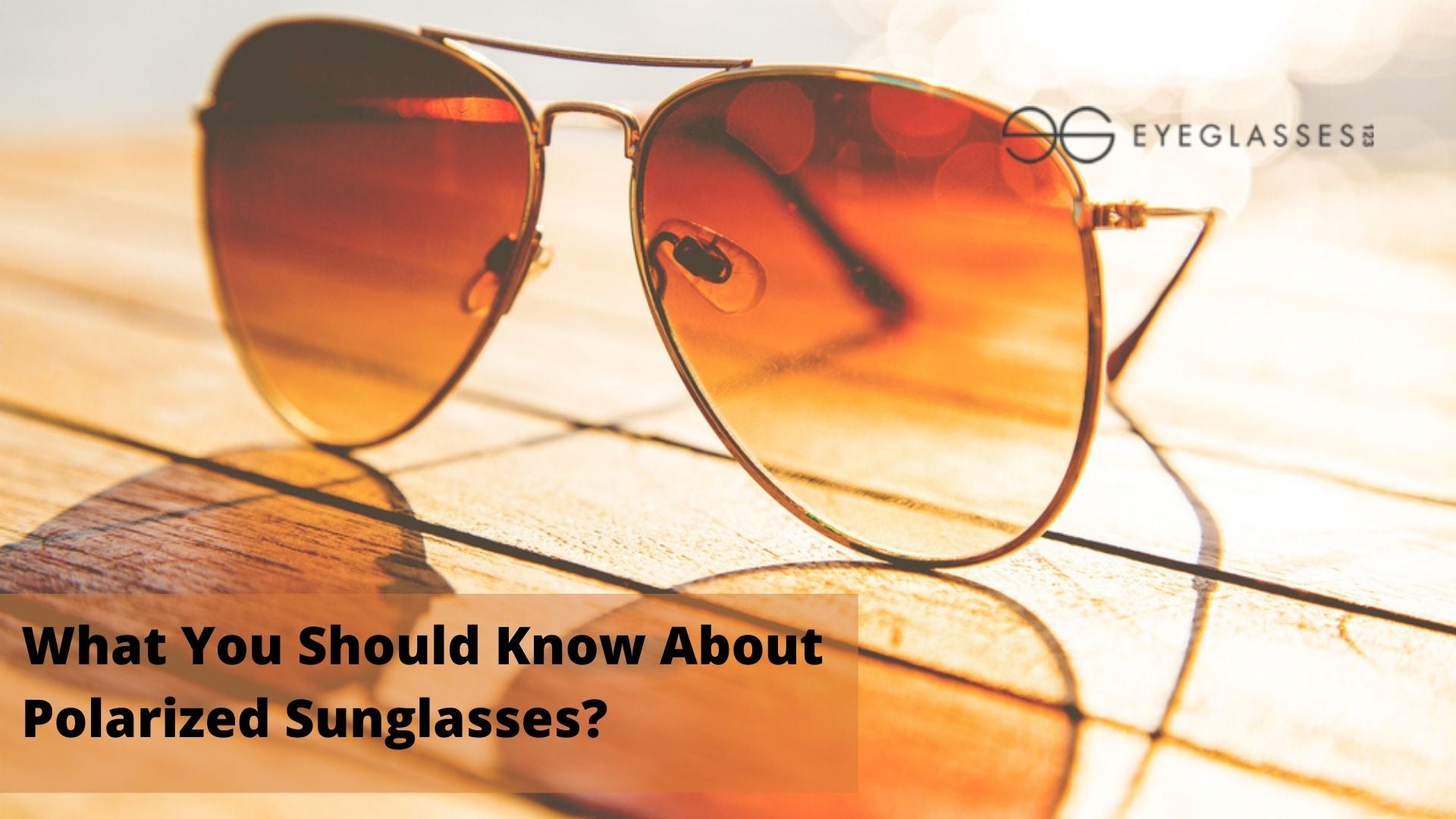 What You Should Know About  Polarized Sunglasses